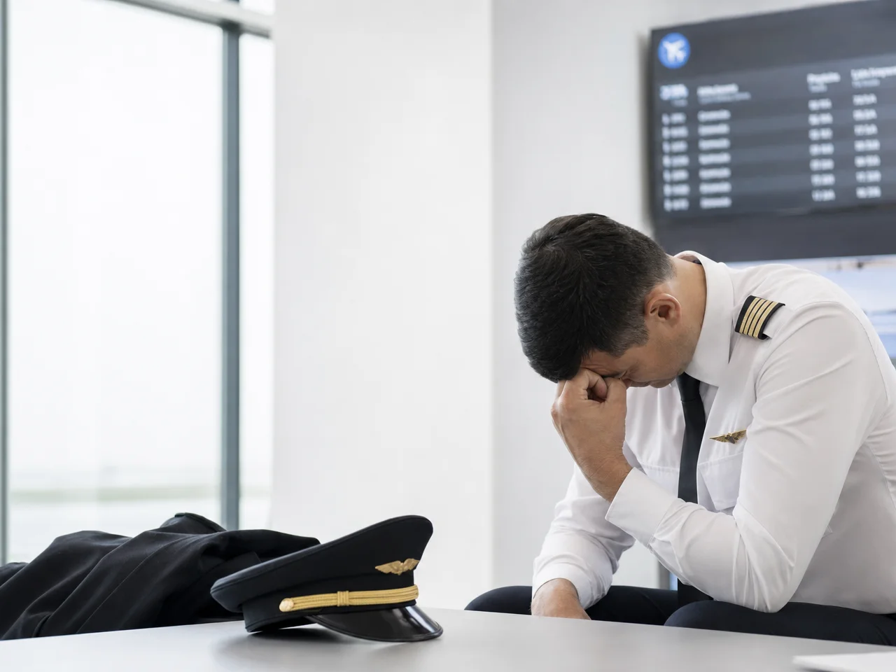 a pilot who's unfit to fly