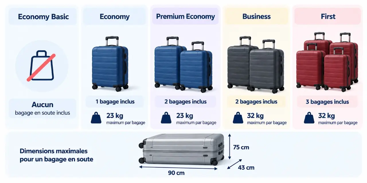 franchise bagages soute british airways