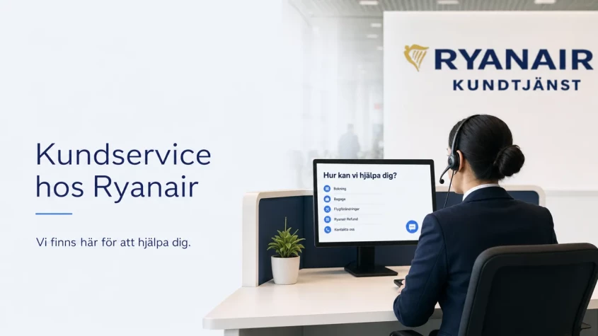 Ryanair kundtjänst och reklamationshantering