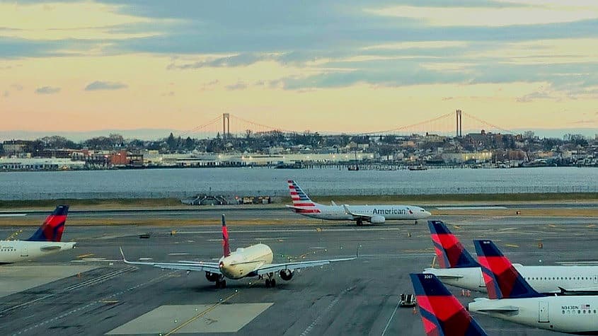 View of New York LaGuardia Airport