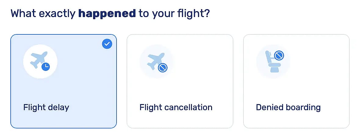 Specify what exactly happened