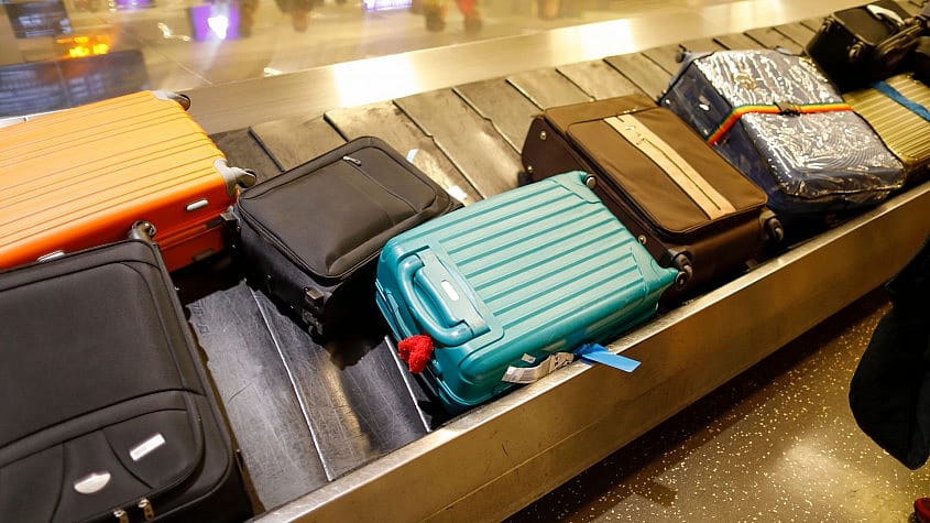 WestJet lost baggage