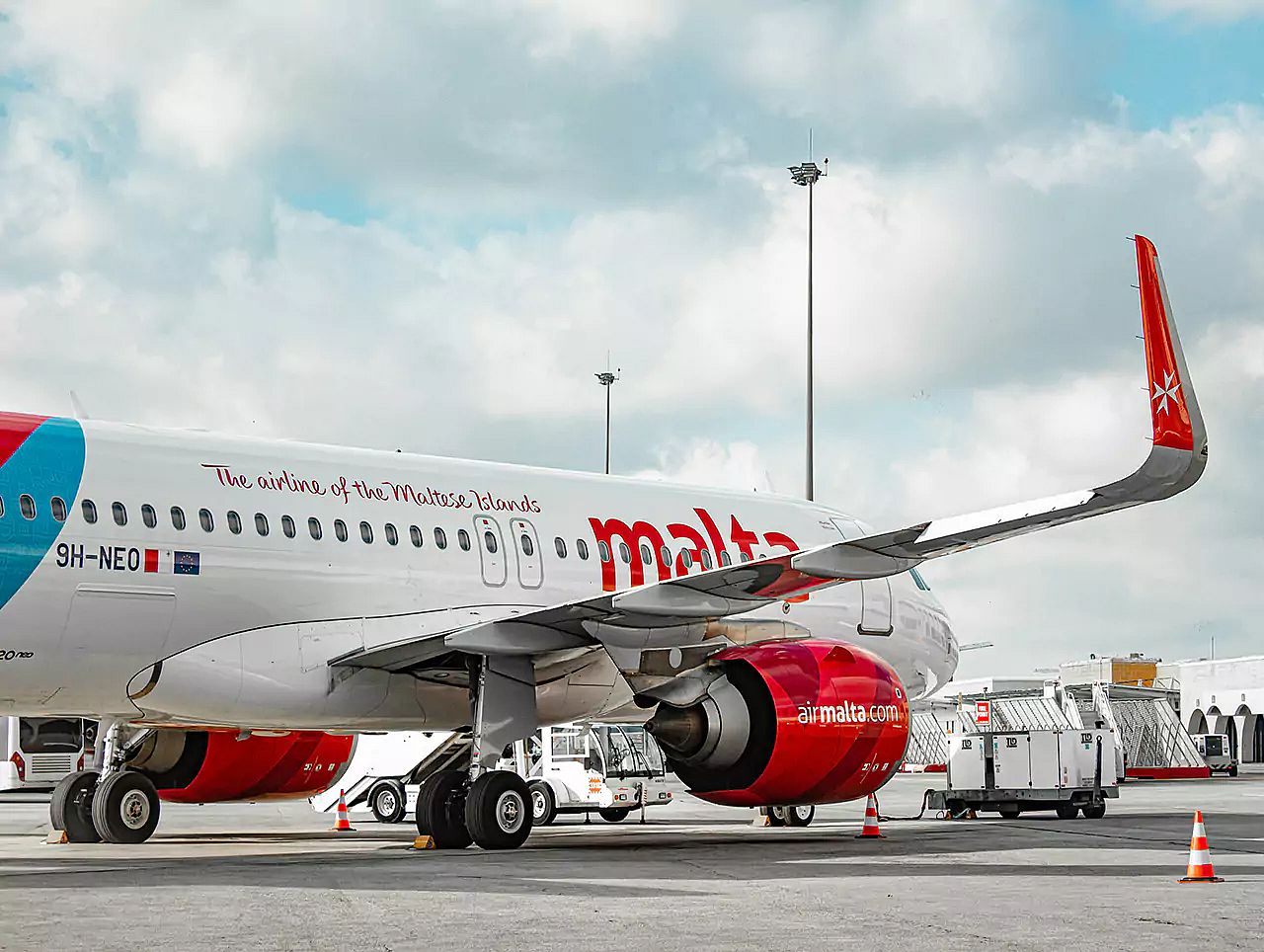 Air Malta Airlines plane