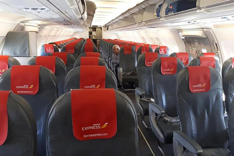 En genrebild över ett Iberia Air flygplan