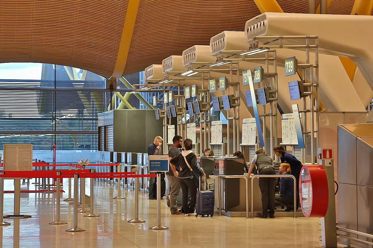 KM Malta passengers checking-in