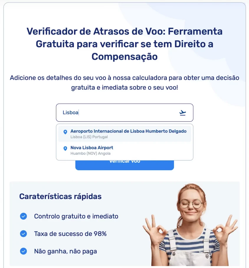 1.&ordm; PASSO Verificador de Atrasos de Voo
