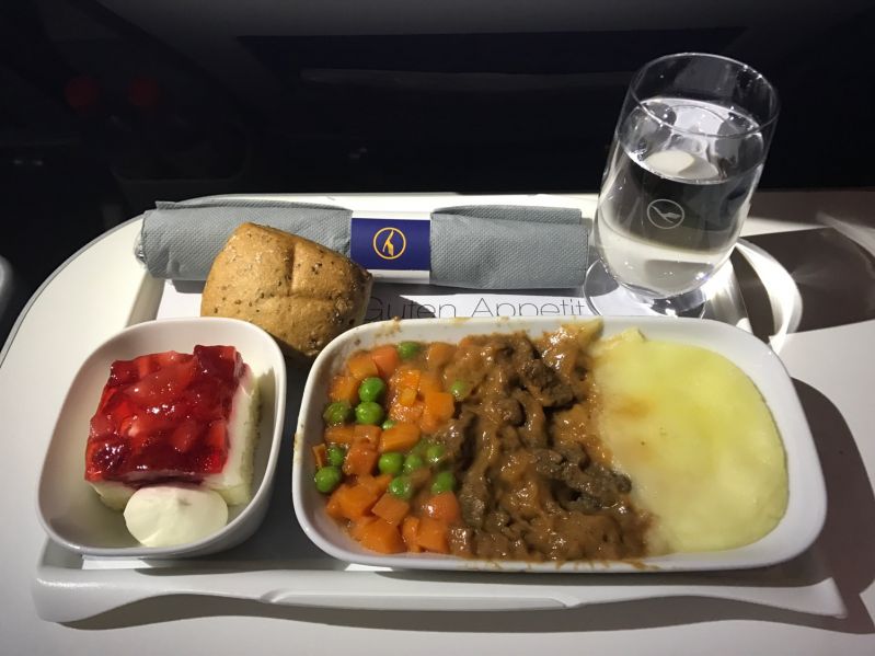 Lufthansa food in store carry on