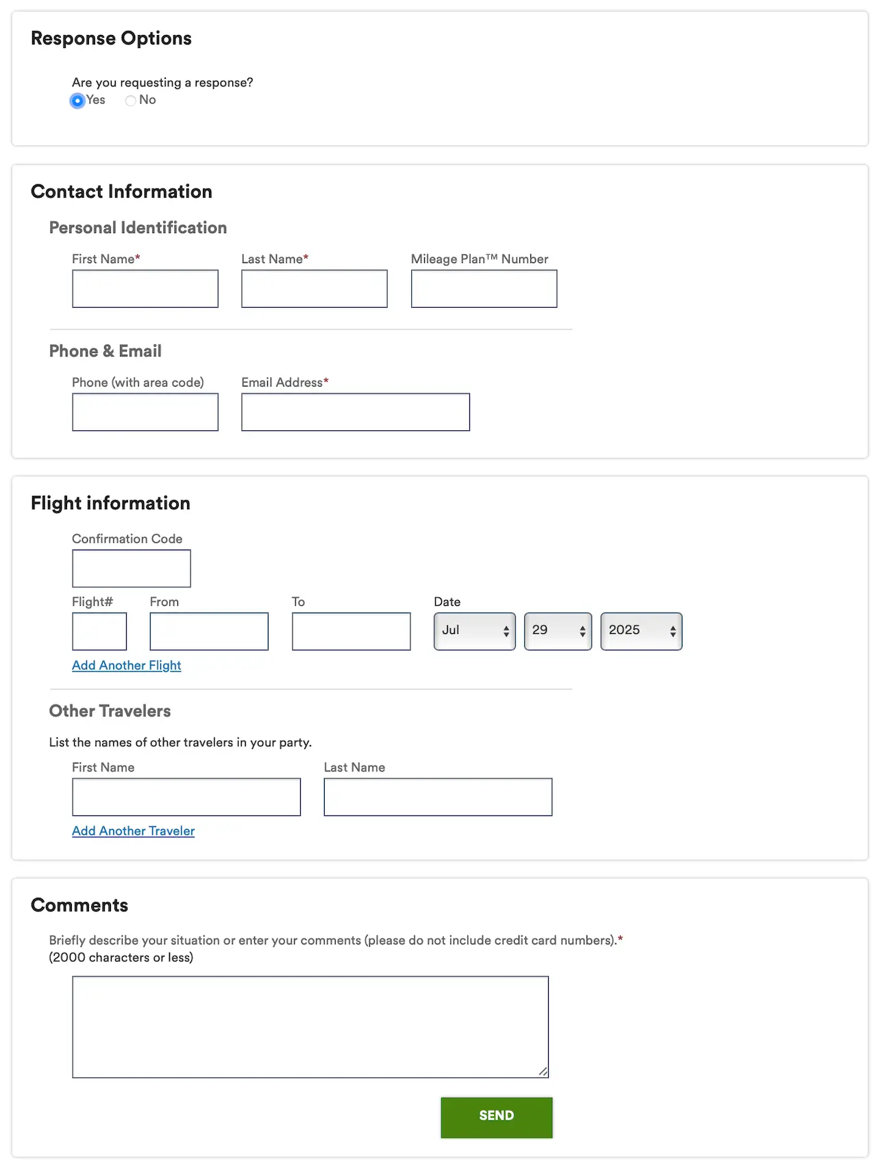 Feedback Form