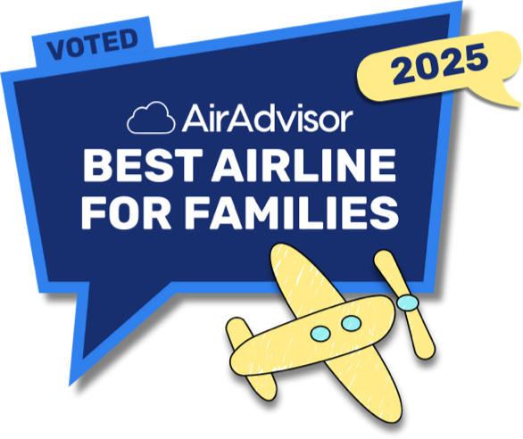 Badge Best Airlines For Families
