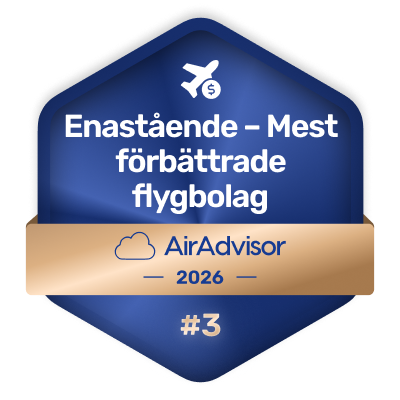 #3. Ryanair &ndash; Enast&aring;ende &ndash; Mest f&ouml;rb&auml;ttrade flygbolag