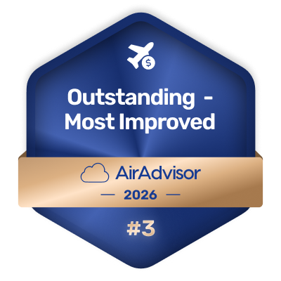 #3. Ryanair – Most improved European airline