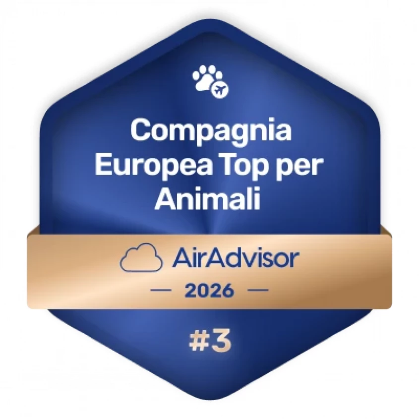 AirAdvisor 2026 - Compagnia Europea Top per Animali - KLM