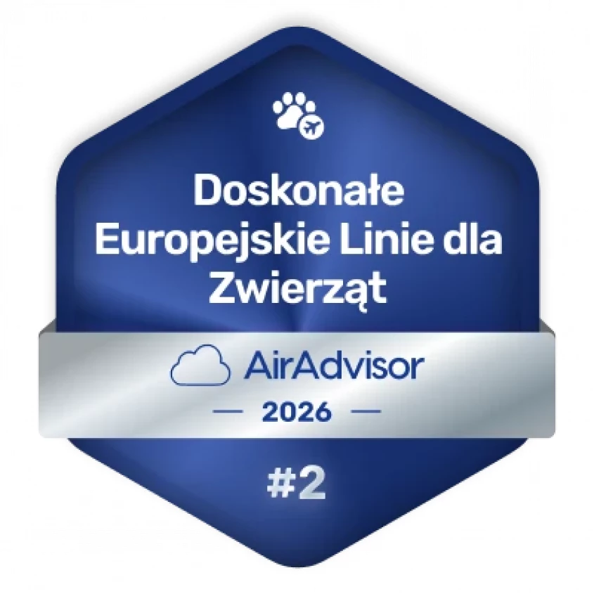 AirAdvisor 2026 - Doskonałe Europejskie Linie dla Zwierząt - Air France