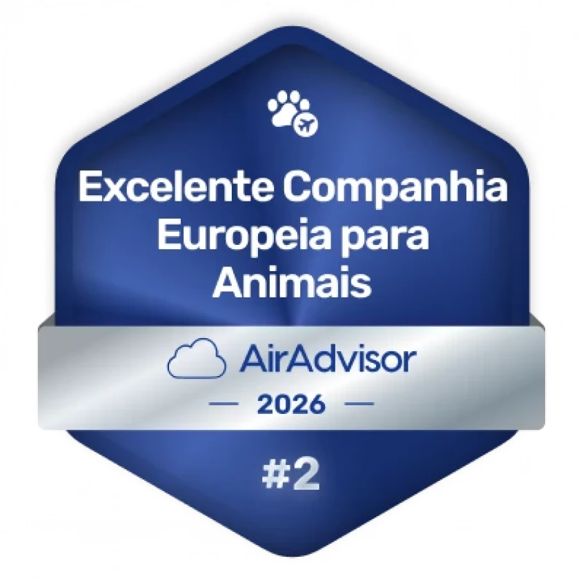 AirAdvisor 2026 - Excelente Companhia Europeia para Animais - Air France
