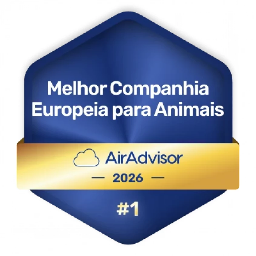 AirAdvisor 2026 - Melhor Companhia Europeia para Animais - Aegean Airlines