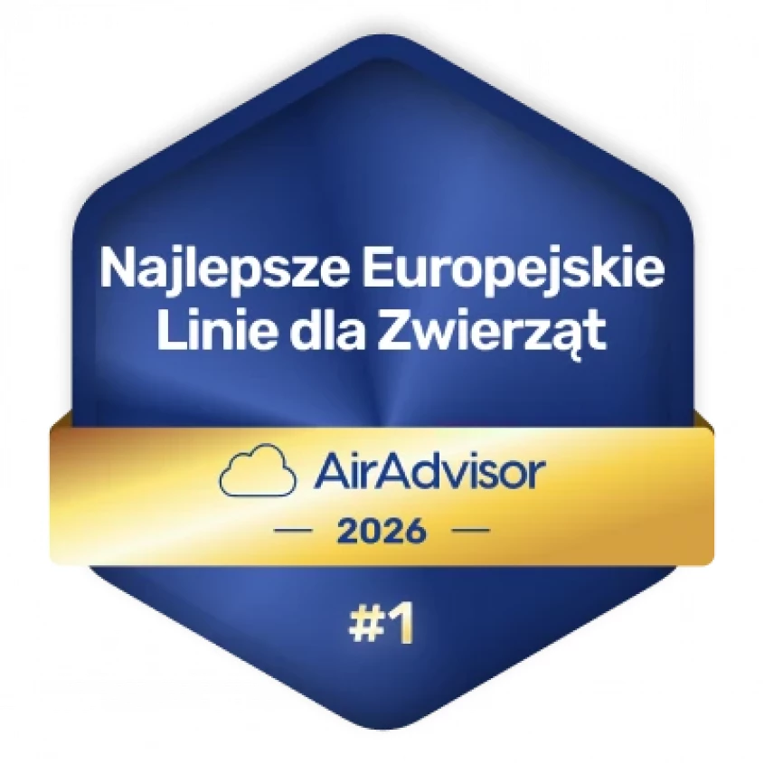 AirAdvisor 2026 - Najlepsze Europejskie Linie dla Zwierząt - Aegean Airlines