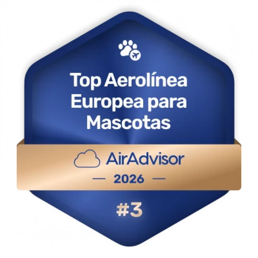 AirAdvisor 2026 - Top Aerol&iacute;nea Europea para Mascotas - KLM
