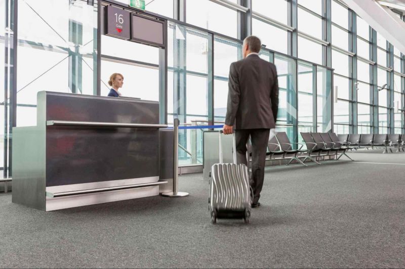 a man being denied boarding at Paris Charles de Gaulle Aiport