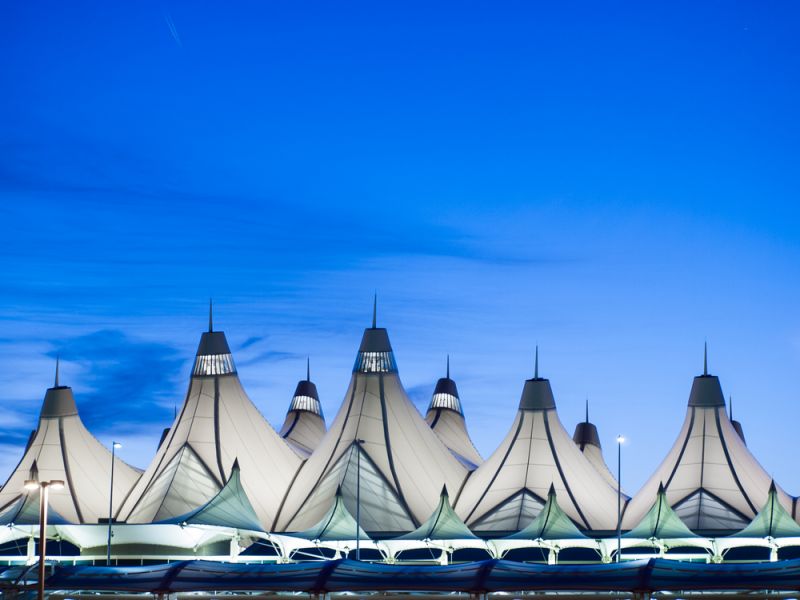 Denver International Airport (DEN) - #6 worst airport in America for flight delays