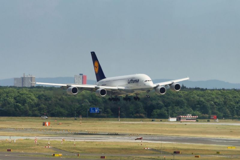 Lufthansa Terminal at Frankfurt Airport