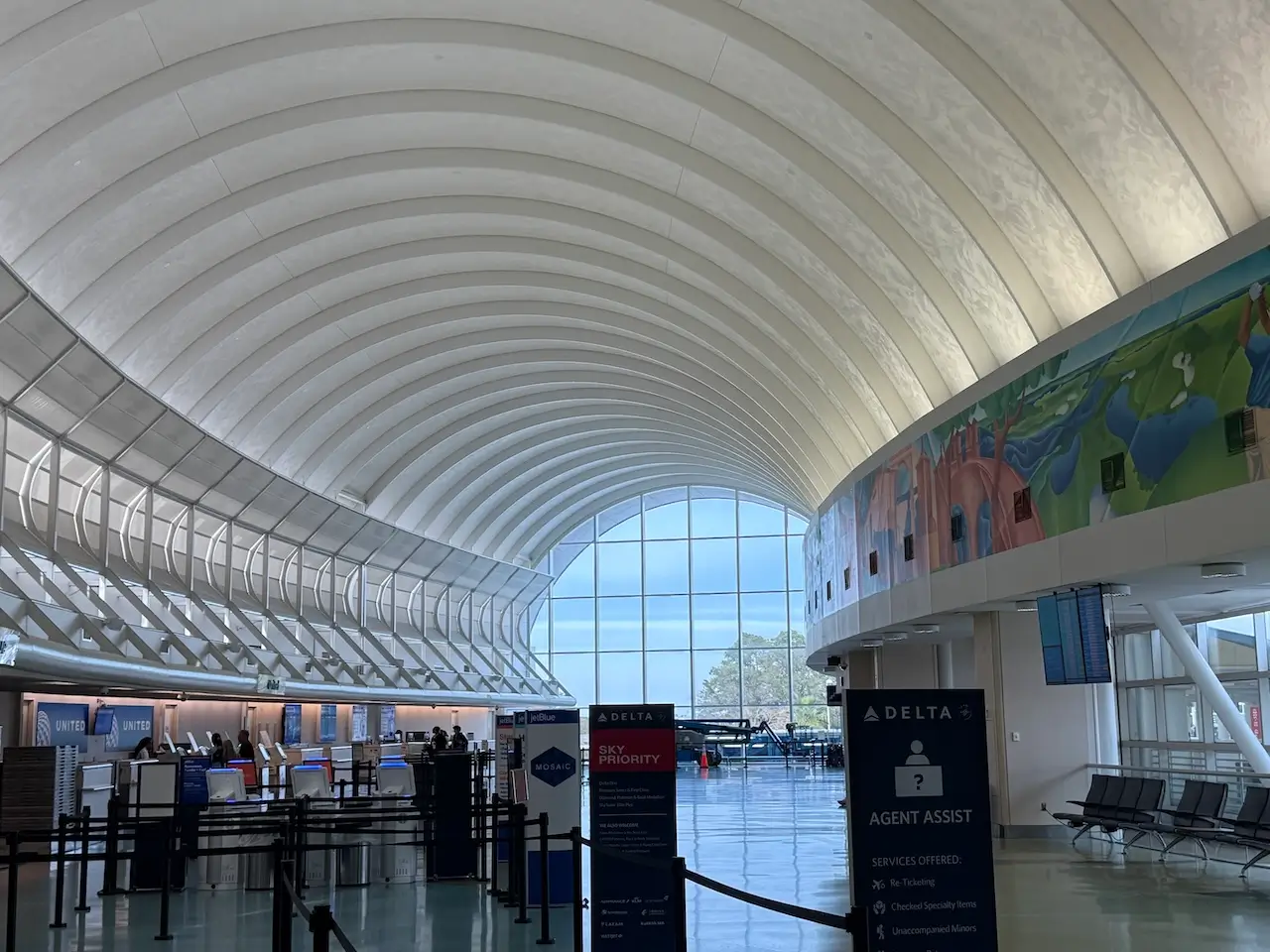 Jacksonville Airport hall