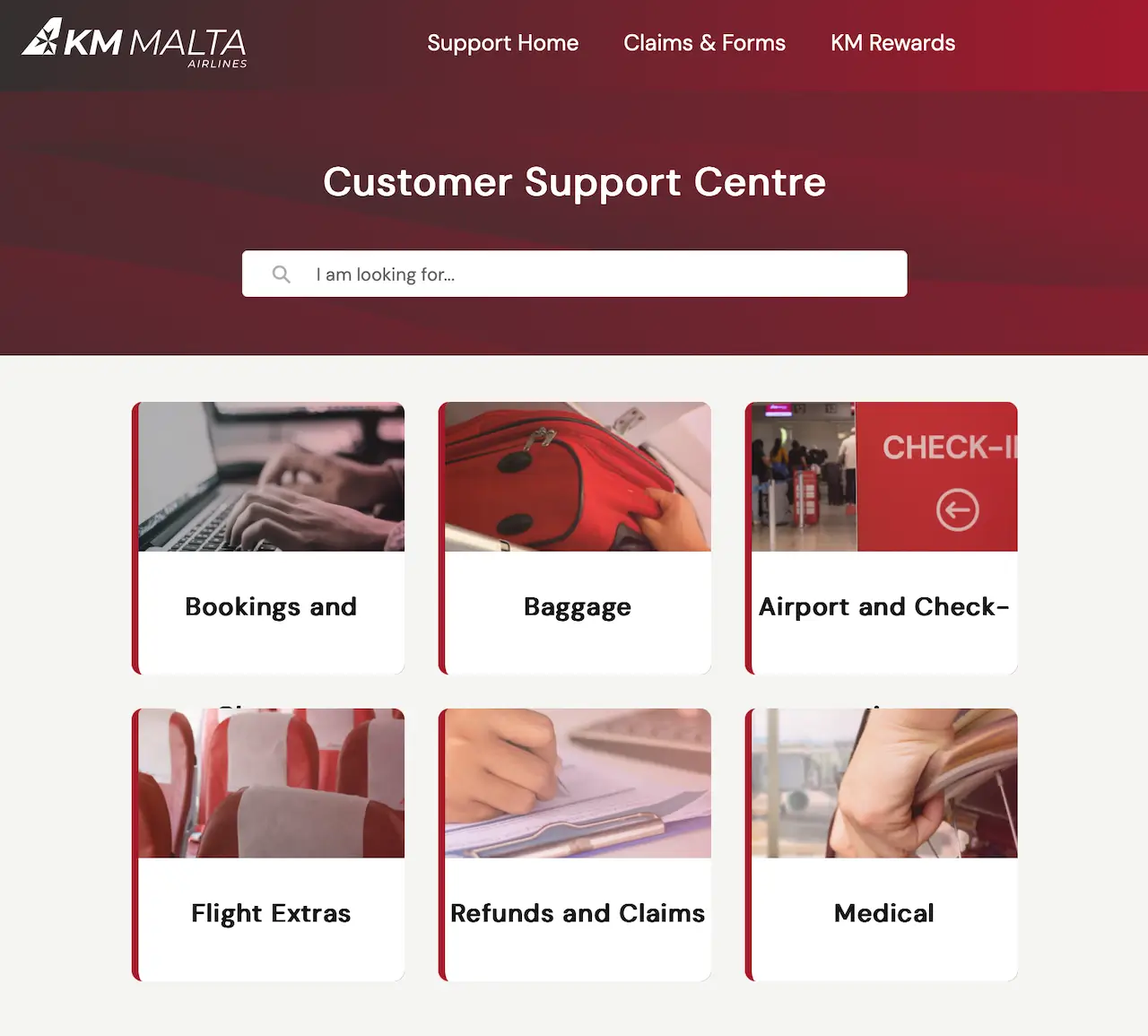 KM Malta Asistență pentru clienți