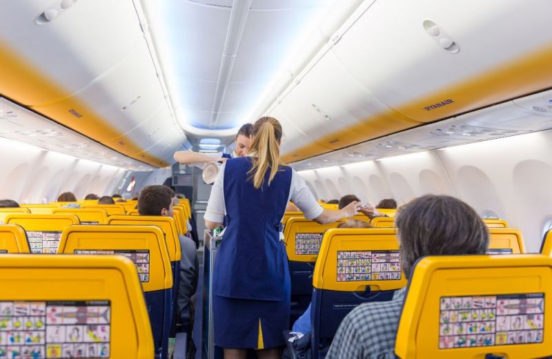 Las valoraciones de los viajeros de Ryanair son muy diversas