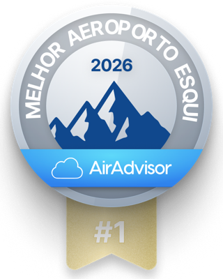 O melhor aeroporto de esqui 2026 - Salzburgo (SZG)