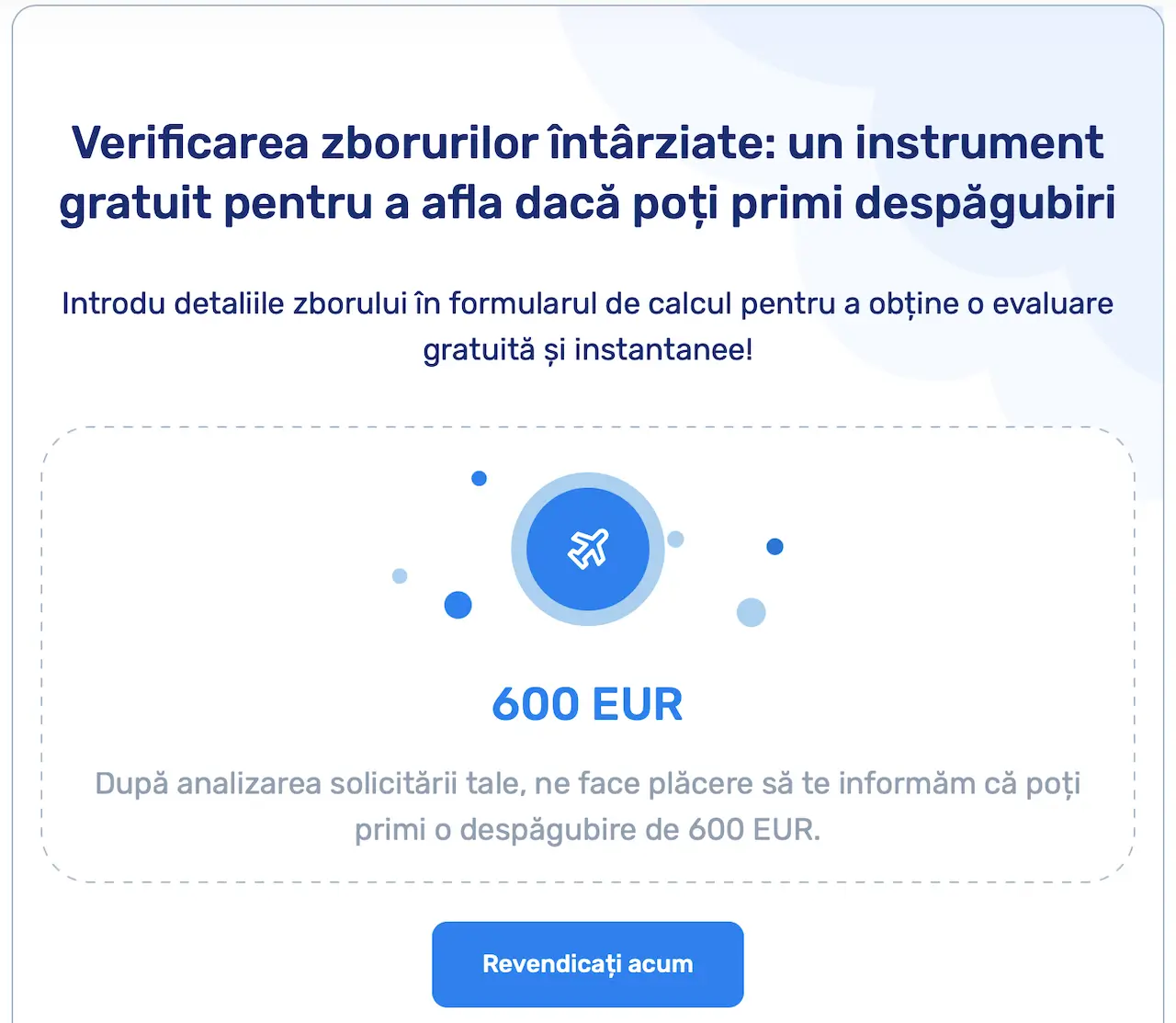 Pasul 2. Verificarea zborurilor întârziate