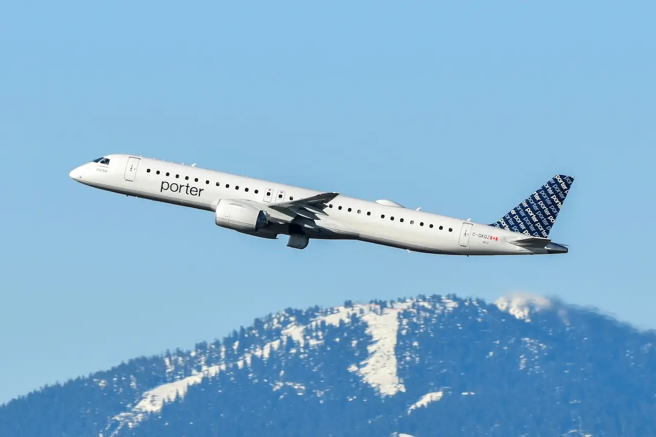 Porter is one of the big airlines in Canada