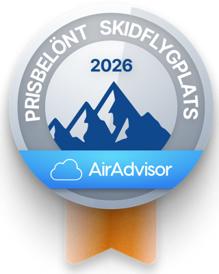 Prisbel&ouml;nt skidflygplats 2026 - Turin Airport (TRN)