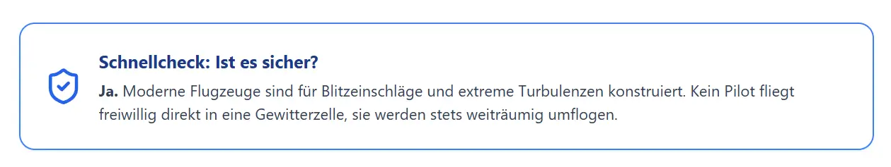 Schnellcheck: Ist es sicher?