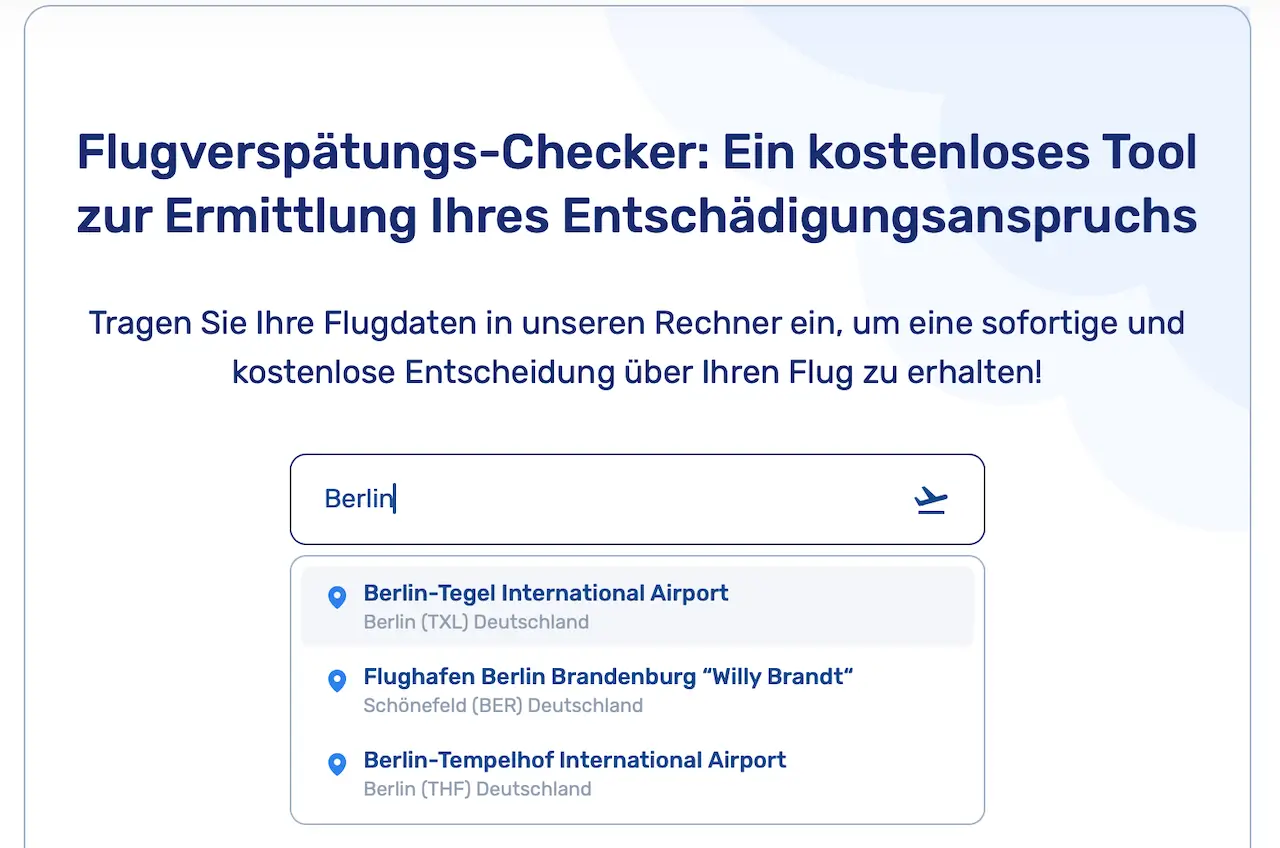 Schritt 1. Flugverspätungs-Checker