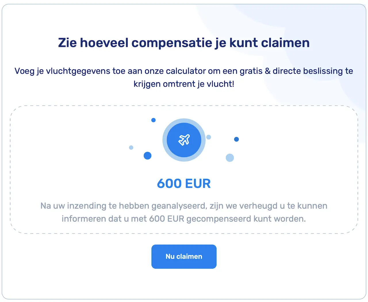 Stap 2. Vluchtvertraging checker