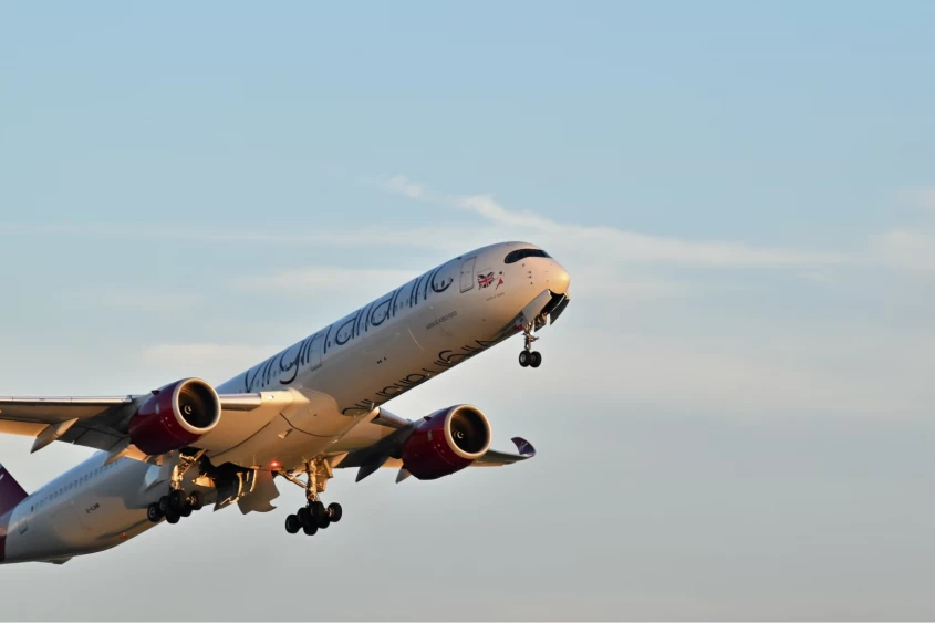 Virgin Atlantic earns a place in the top 3 most reliable airlines UK