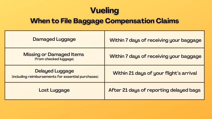 Vueling Baggage