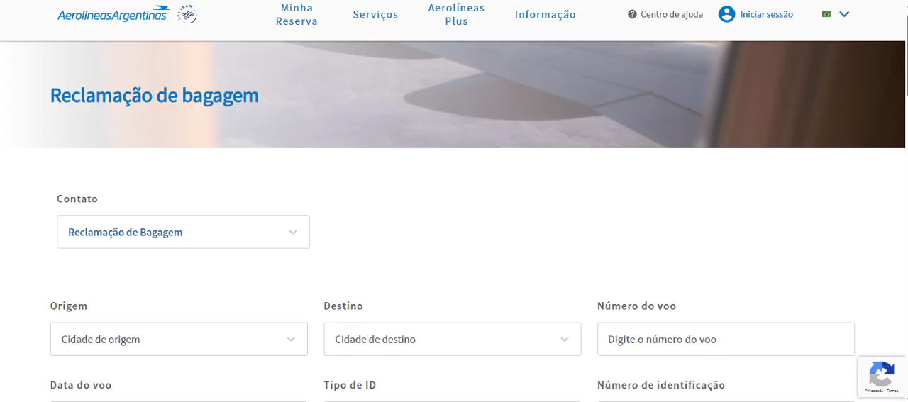 Aerolineas Argentinas Bagagem