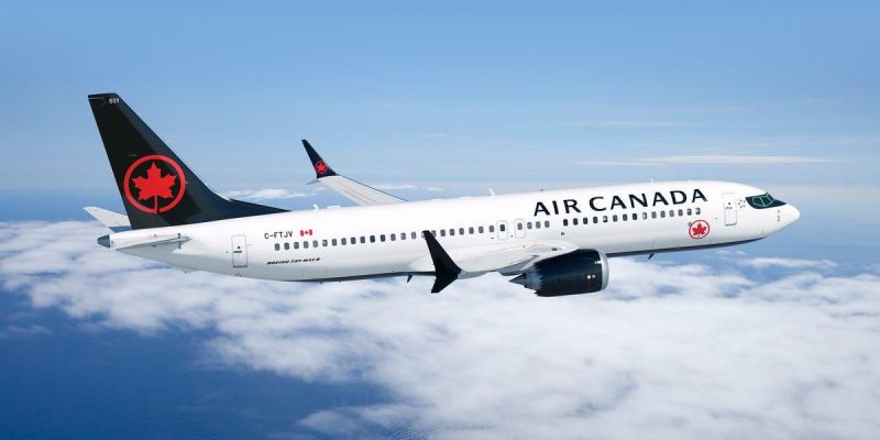 Air Canada odwołane i opóźnione loty