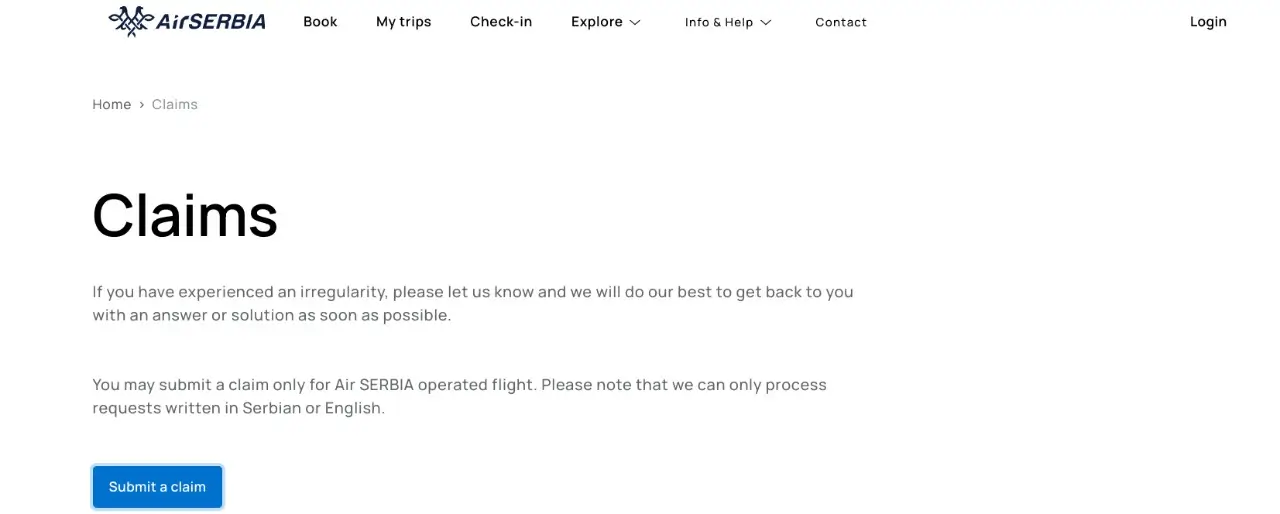 air serbia reclamaciones