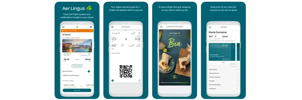 appli mobile aer lingus