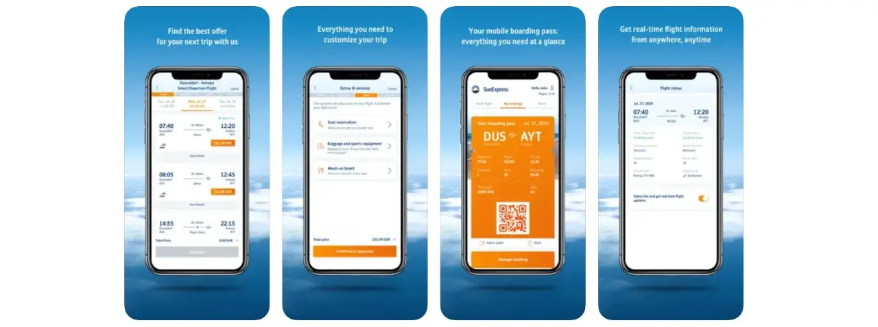 appli mobile sunexpress