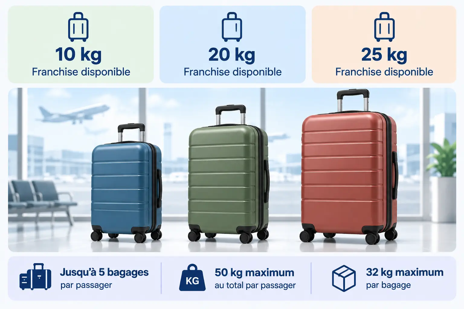 bagage soute volotea poids