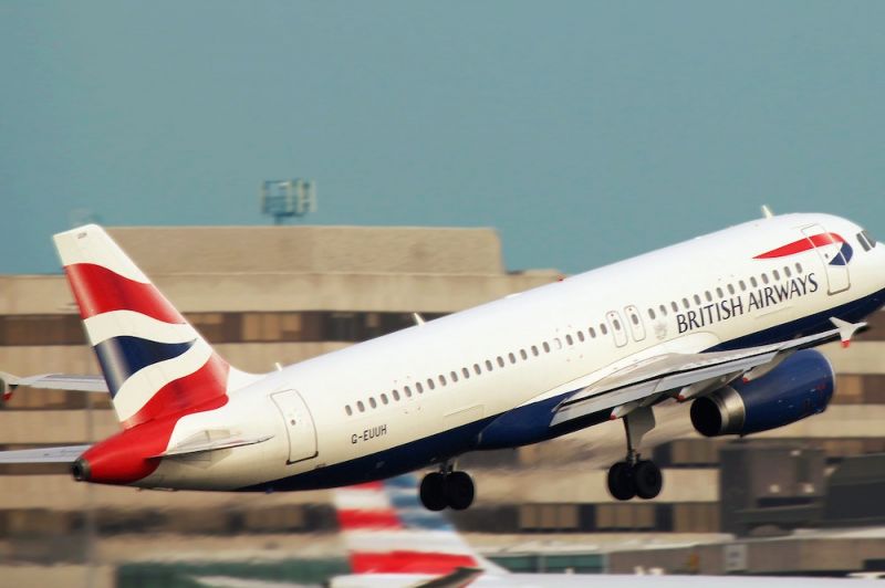 Britisch Airways Flugzeug