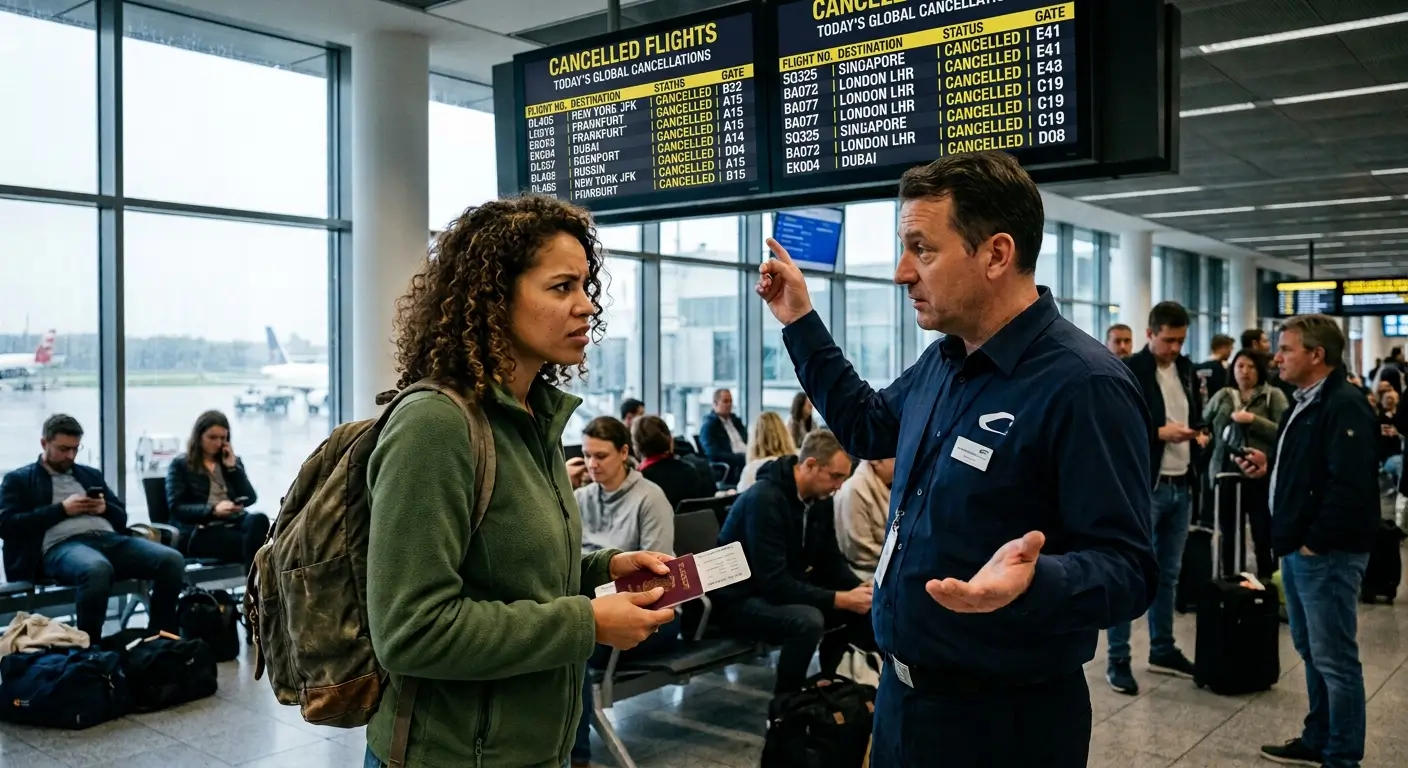 cancelled flights because of extraordinary circumstances