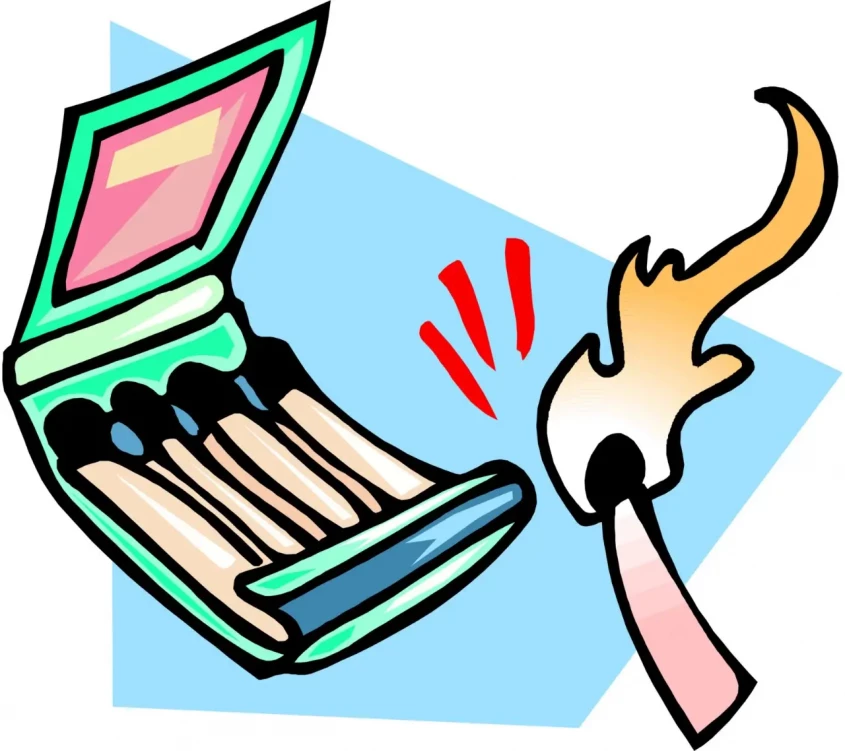 cartoon matches