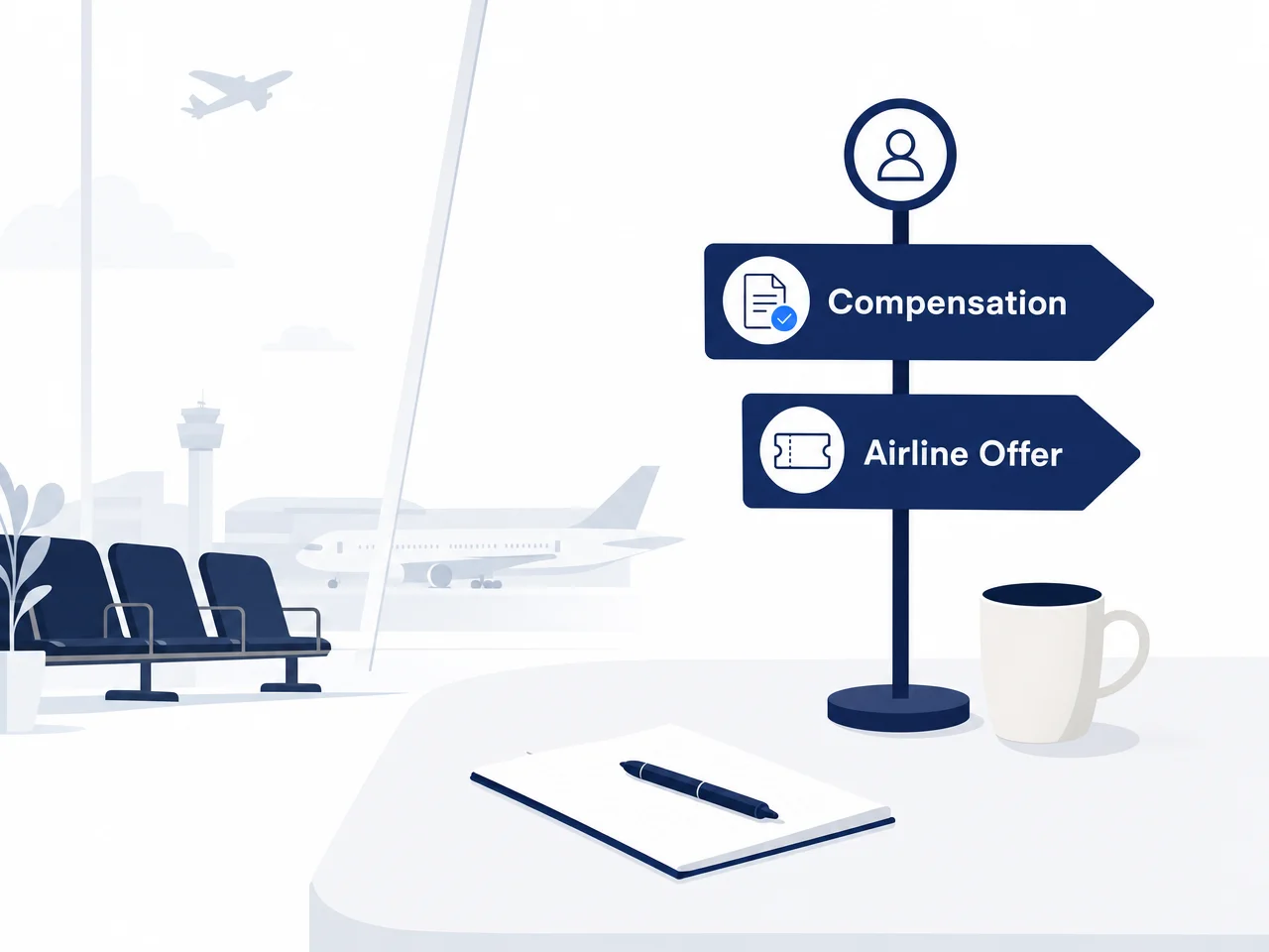 combining compensation with airline offers