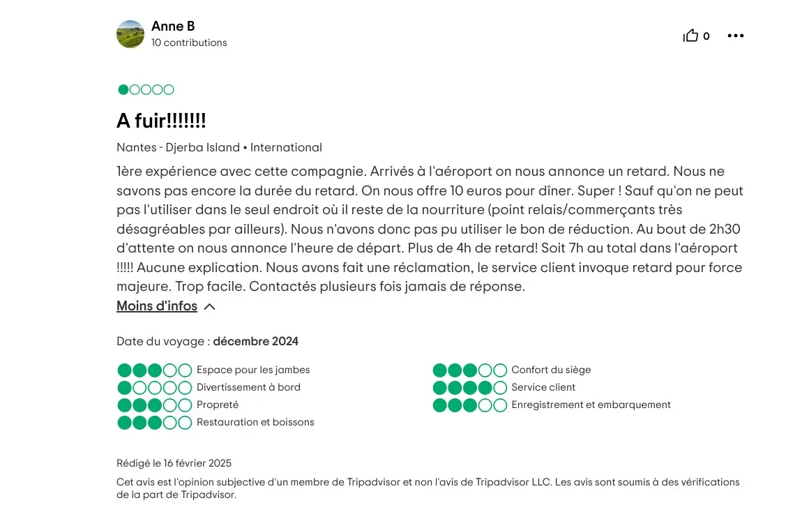 commentaire nouvel air