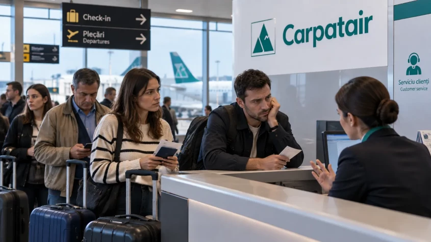 Despăgubire pentru bagaj Carpatair