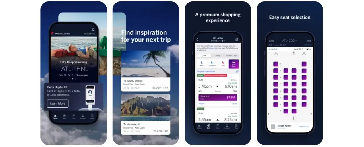 delta airlines app