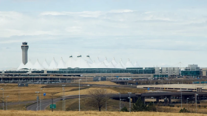 Denver International Airport i Colorado, USA